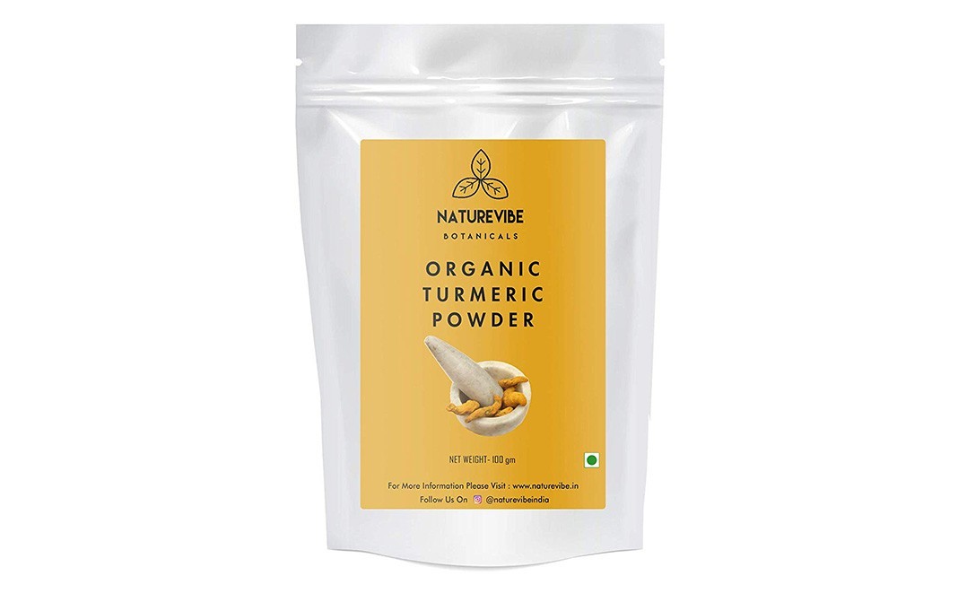 Naturevibe Botanicals Organic Turmeric Powder    Pack  100 grams